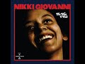 Nikki Giovanni - The way i feel