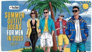 Summer Outfit Ideas for Men 2025 ☀️  Date, Beach & Streetwear Looks You Need