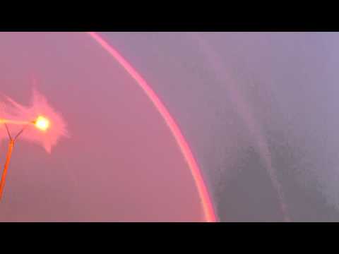 Rainbow & shooting star