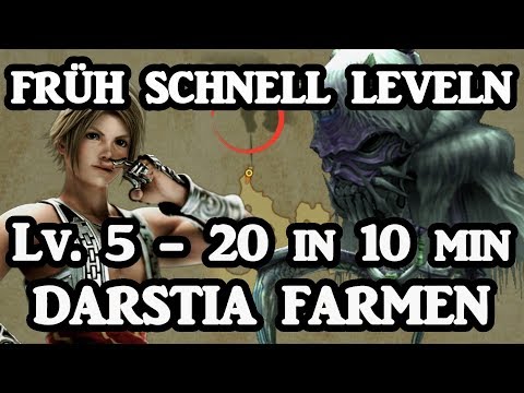 Final Fantasy 12 The Zodiac Age: 15 LEVEL UP IN 10 MIN/ DARSTIA FARMEN