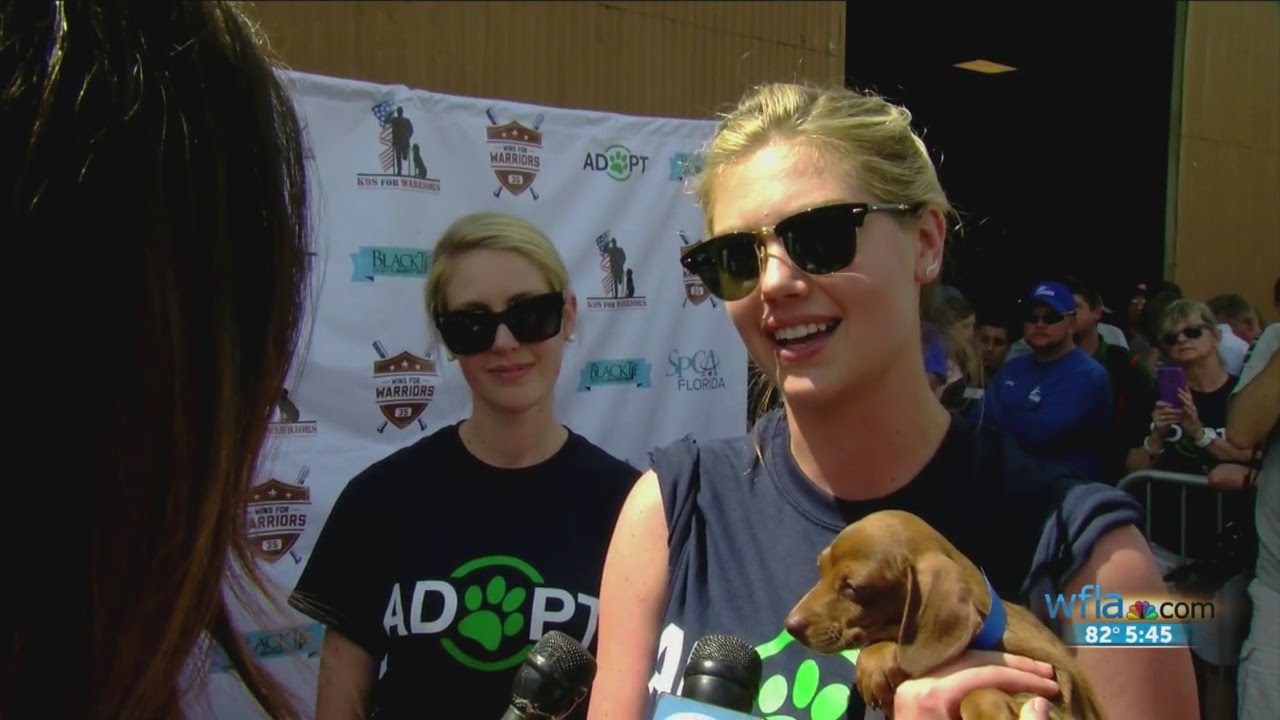 Kate Upton hosts adoption event in Polk County