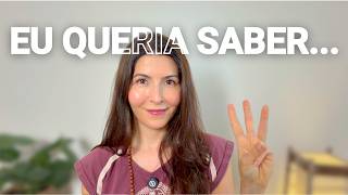 3 conselhos que eu queria ter ouvido antes de começar meu canal