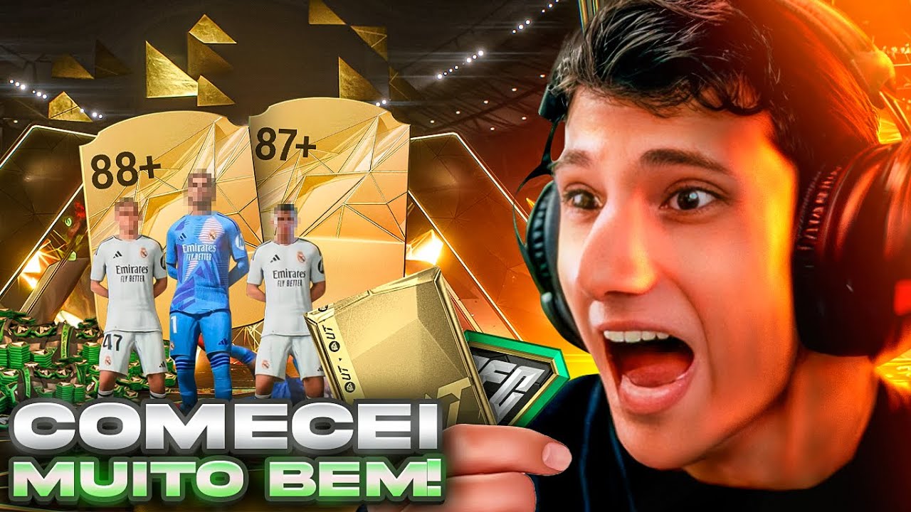 PACK OPENING ABSURDO NO EA FC 25! PAIVINHA SORRIU?