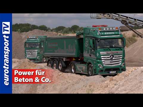 Baustellen-Lkw im Härtetest: Sattelkipper, Iveco S-Way & der legendäre Bulle vom Bau (Teil 1)