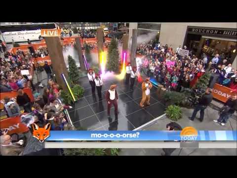 Ylvis The Fox live from Plaza New York Today - HD.mp4