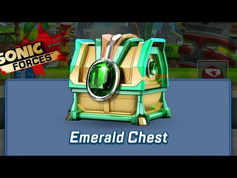 Sonic forces - emerald chest opening