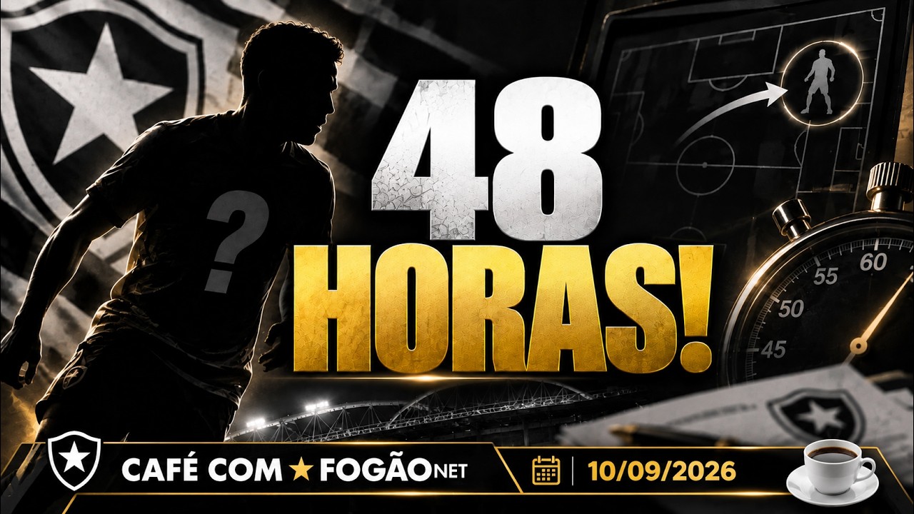 LIVE CAFÉ COM FOGÃONET | Botafogo entra na reta final de janela; Alex Telles treina normalmente