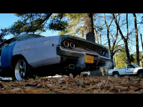 my 68 charger 440 very cold start