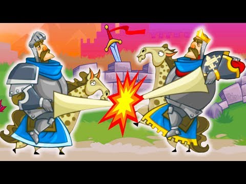 БИТВА КОРОЛЕЙ! Tower Conquest Видео для детей про БОИ и СРАЖЕНИЯ на АРЕНЕ от Cool GAMES