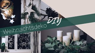 8 DIY Weihnachtsdeko - Ideen | Winterdeko 2019 einfach u. günstig