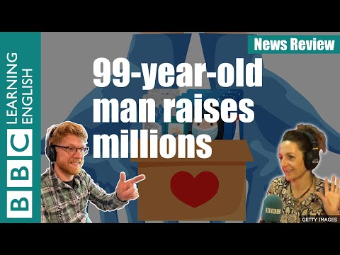 コロナウイルス。99歳の男性がNHSのために数百万ドルを調達BBCニュースレビュー (Coronavirus: 99-year-old man raises millions for NHS: BBC News Review)