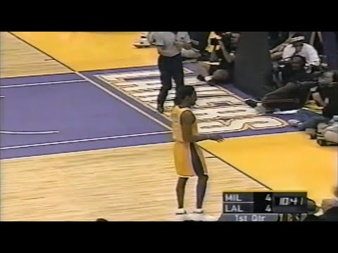 Nov 2001 Lakers vs Bucks