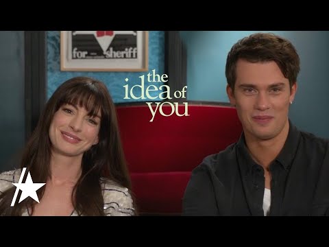 Anne Hathaway & Nicholas Galitzine Talk Romance Scenes In 'The Idea Of You'