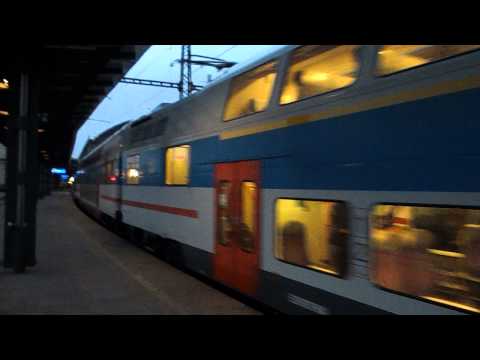 Odjezd vlaku Os 9948 (ČD 471.021) - Praha hl.n., 27. 4. 2013