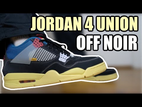 AIR JORDAN 4 UNION OFF NOIR REVIEW & ON FEET + HOW TO STYLE + RESELL PREDICTIONS