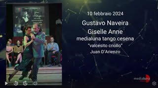 Gustavo Naveira e Giselle Anne, 'Valcesito criollo', Juan D'Arienzo - Cesena, 10/2/24