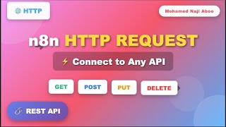 n8n HTTP Request Tutorial | Complete Guide to API Integration (GET & POST Methods)