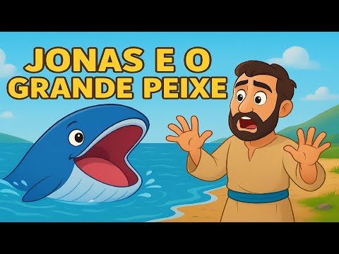 JONAS E O PEIXE GIGANTE - Historia Infantil Animada 🐳