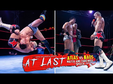 Full Match and Full Ending speech by Jake Atlas (Atlas vs Kaos)