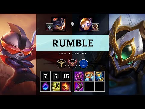 Rumble Support vs Blitzcrank - EUW Grandmaster Patch 25.20