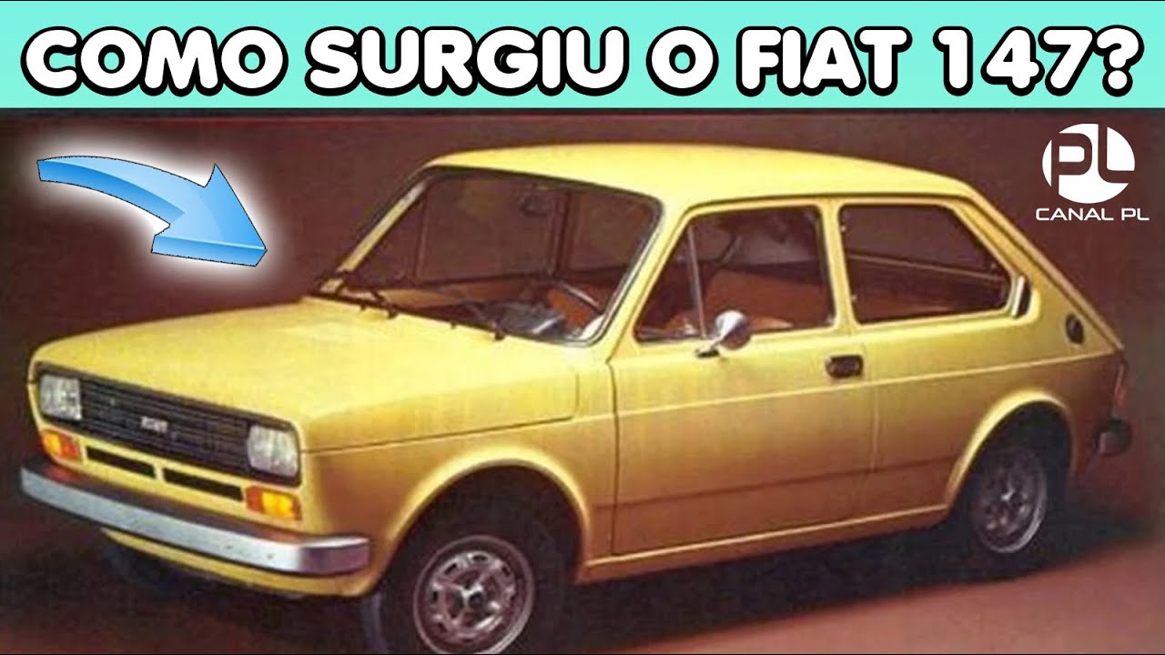 A CURIOSA ORIGEM DO FIAT 147 BRASILEIRO!