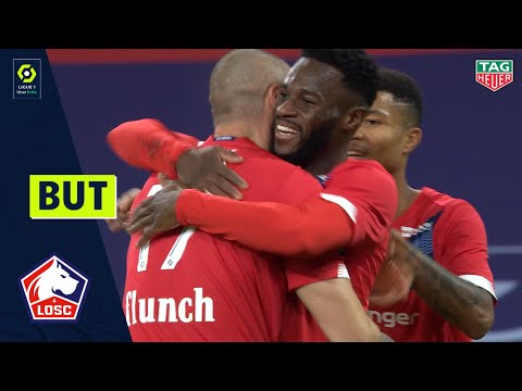 But Jonathan BAMBA (17' - LOSC LILLE) LOSC LILLE - FC GIRONDINS DE BORDEAUX (2-1) 20/21