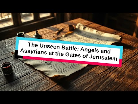 The Unseen Battle: Angels and Assyrians at the Gates of Jerusalem