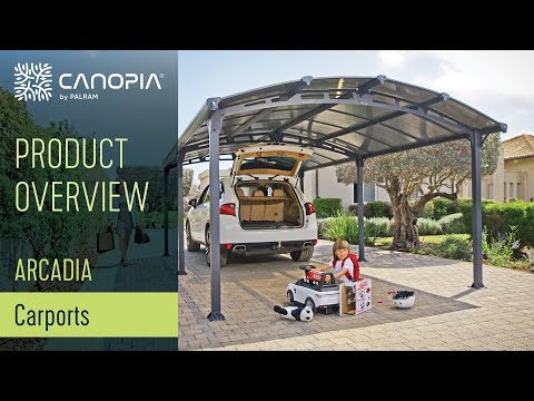 Carport Canopia by Palram Arcadia I Metall 3,6x4,5 m