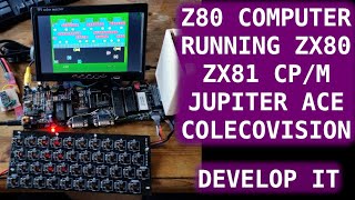 Z80 Computer Running As Five Retro Computer Systems