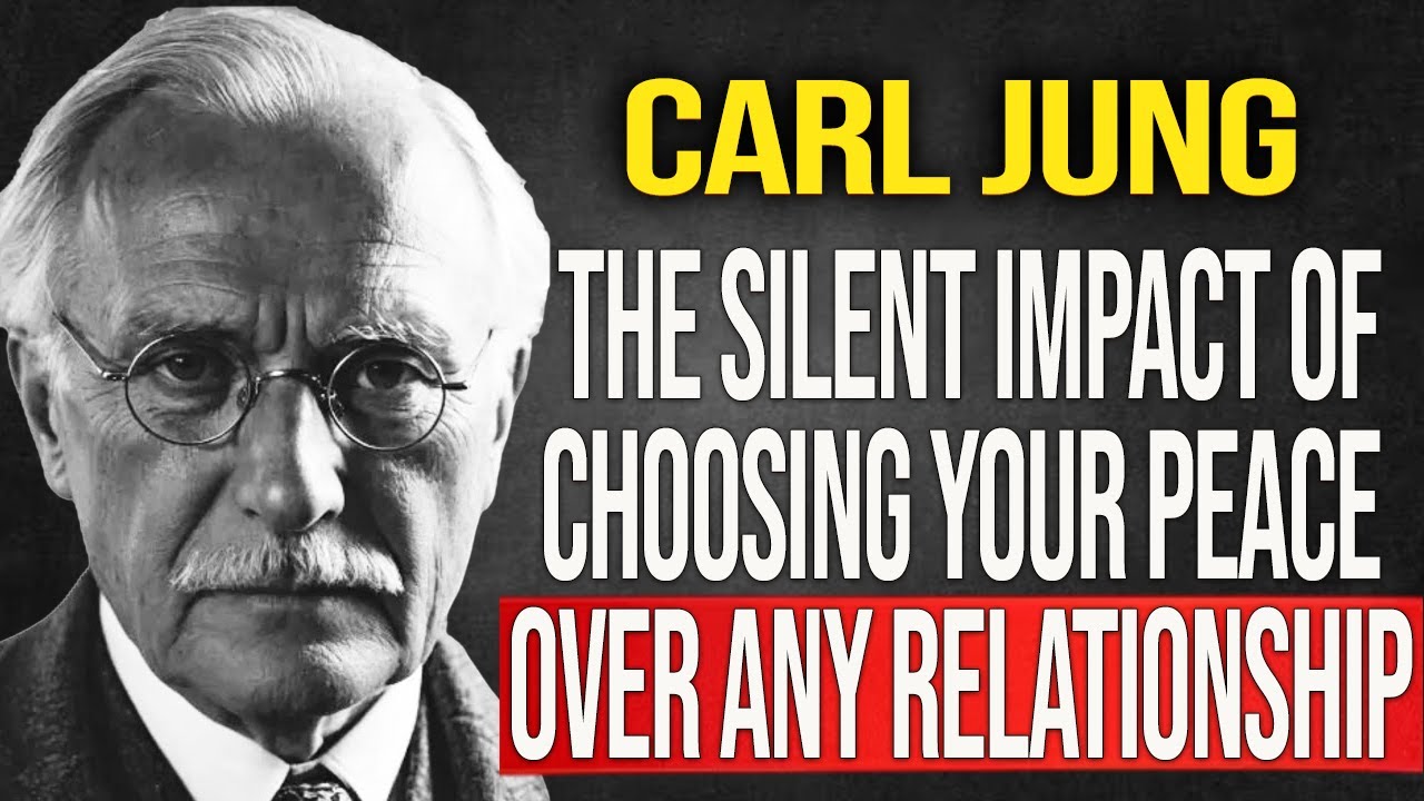 The Silent Impact Of Choosing Your Peace Over Any Relationship - Carl Jung