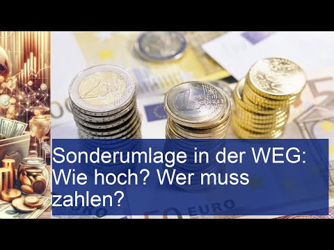 Sonderumlage - Deckung außergewöhnlicher Kosten