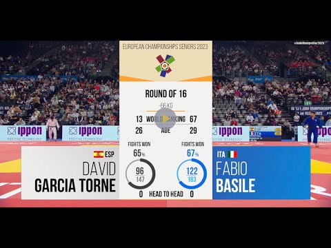 David GARCIA TORNE (ESP) v Fabio BASILE (ITA) -66KG [ European Championships Individuals 2023 ]