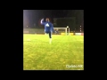 Eva Carneiro With Stunning free kick in training.