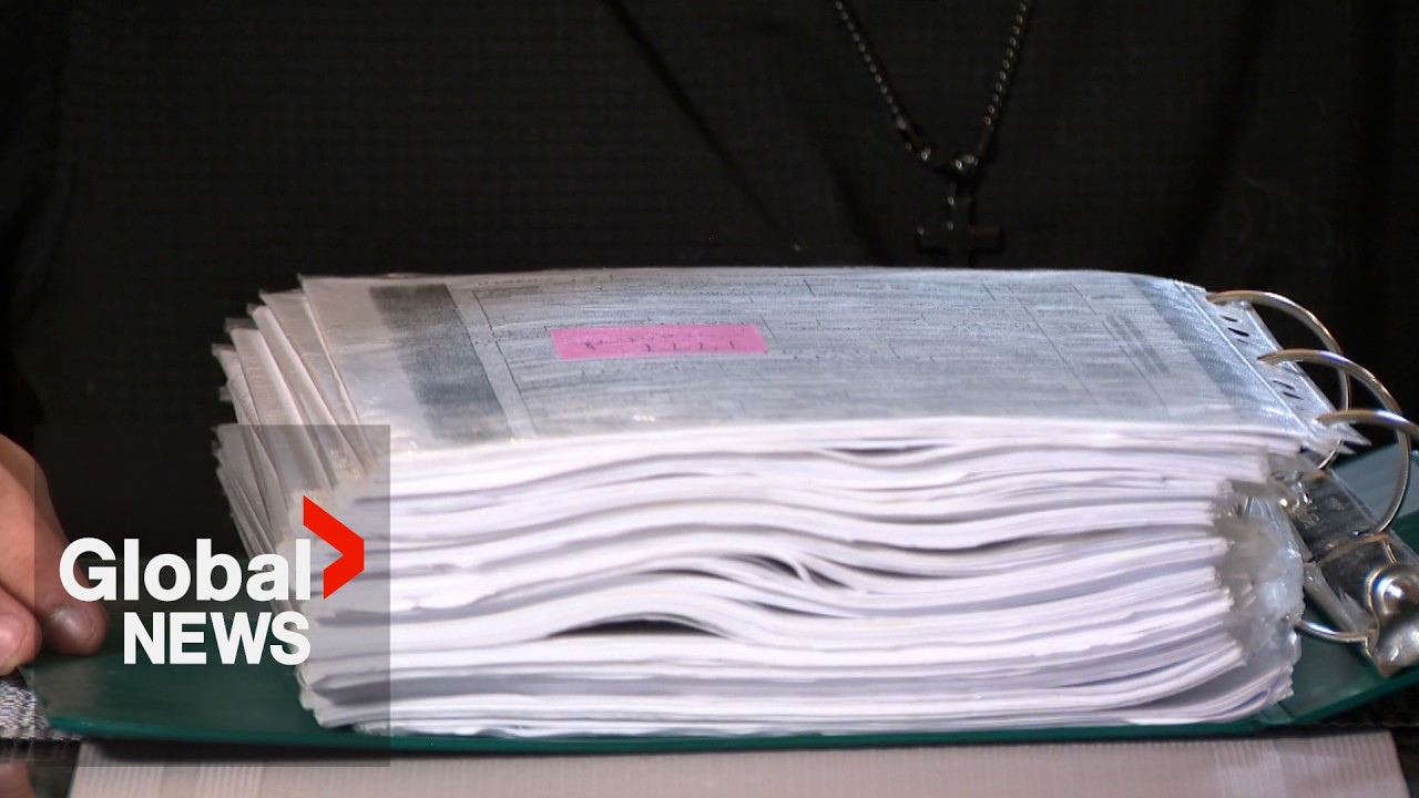 Video: Saskatchewan man receives 1,085-page child welfare file detailing alleged foster care abuse
