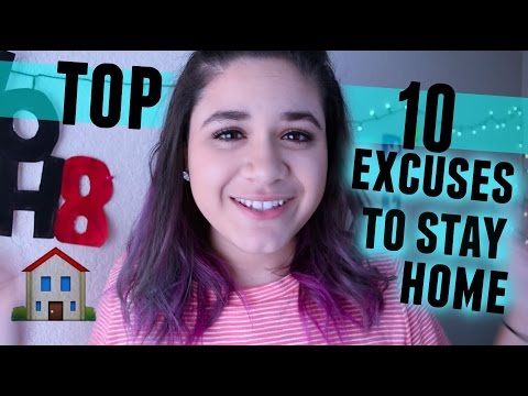 Top 10 Excuses to Stay Home From School