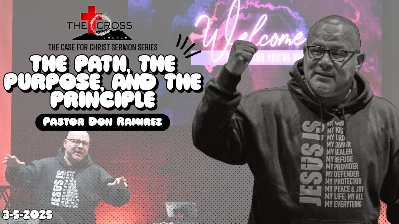 6. 'The Path, The Purpose, and The Principle' Wed. 7pm