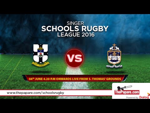 S. Thomas' College v St. Peter's College - Schools Rugby 2016