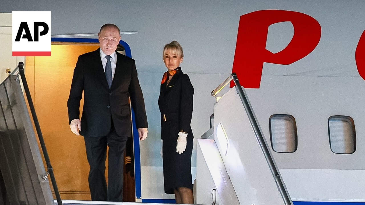 Russian President Putin arrives in New Delhi for BRICS summit