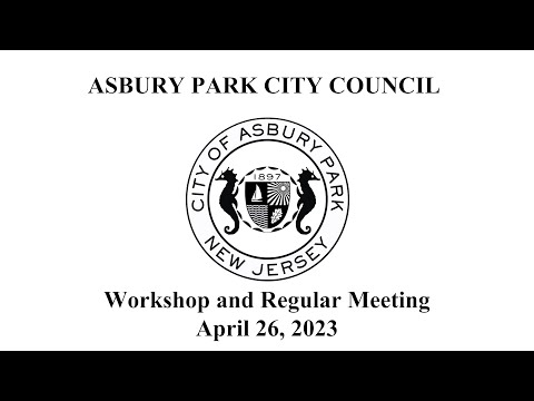 Asbury Park City Council Meeting - April 26, 2023
