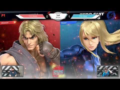 Breakpoint Ultimate FOUR Winners Semis - FYN | Dimichi (Ken) vs. TTW | Ryser (Zero Suit Samus)
