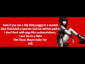 Nicki Minaj - Itty Bitty Piggy Lyrics Video 