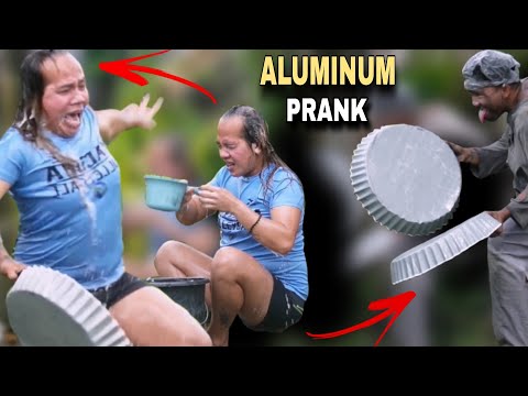 ALUMINUM "PUBLIC PRANK" | Gulat na gulat si Elmer