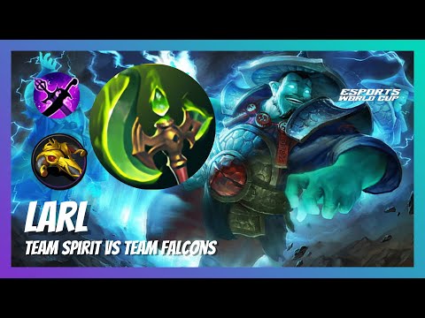 Larl [Storm Spirit] Gameplay - Team Spirit vs Team Falcons | Esports World Cup 2025 | Dota 2