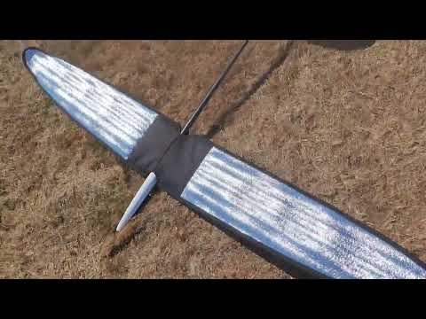 Vols du F3K CX6 #f3k #planeur #test #dlg #terrain