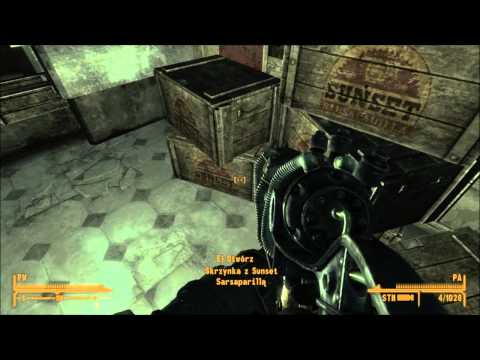Zagrajmy w Fallout New Vegas cz. 47 - Fabryka sunset