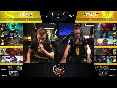 SPY vs VIT Highlights Game 2 EU LCS SUMMER 2017 Splyce vs Vitality W2D2