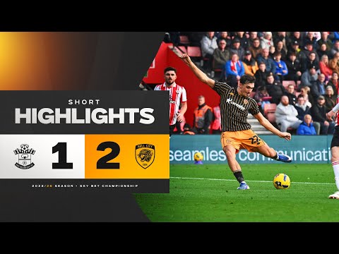 Southampton 1-2 Hull City | Short Highlights | Sky Bet Championship