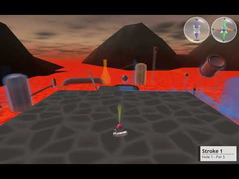 4D Golf - Inferno - 08 - Cascade - Albatross