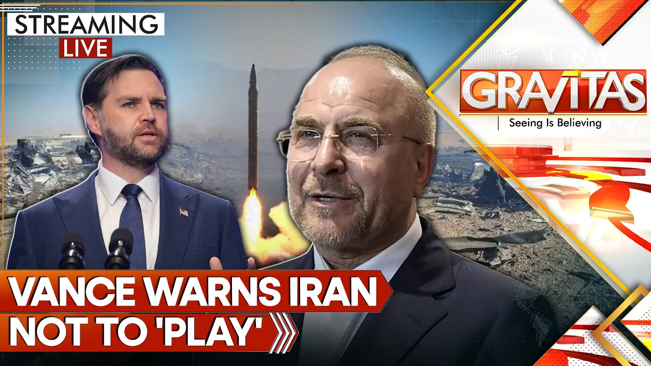 LIVE: Vance Warns, Iran Raises Stakes | 'Nervous' Pakistan As Israel Strikes Lebanon | GRAVITAS