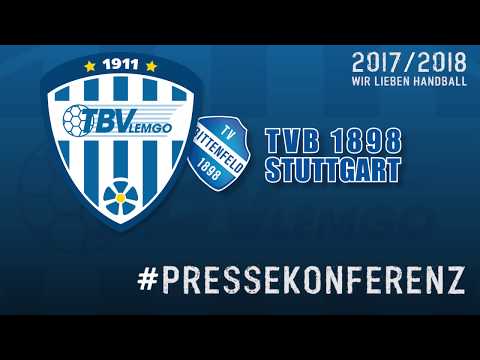 01.10.17 TBV Lemgo gg. TVB 1898 Stuttgart - Pressekonferenz
